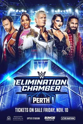 Matt Polinsky interpreta a Corey Graves en WWE Elimination Chamber: Perth - Kickoff
