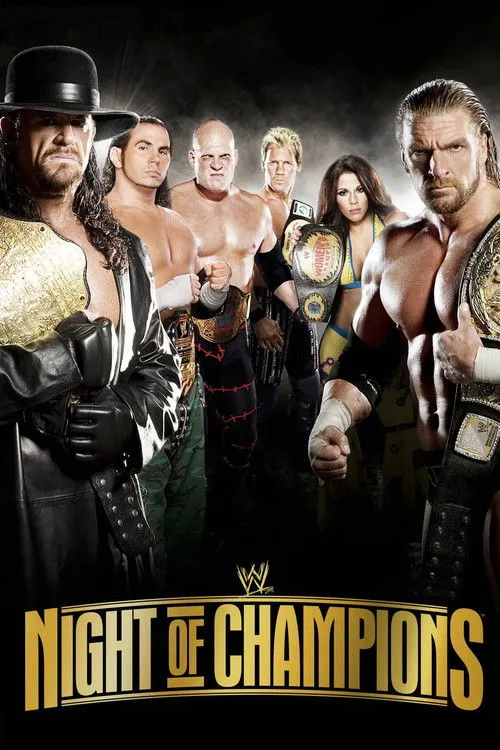 Póster de WWE Night of Champions 2008
