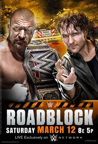 Póster de WWE Roadblock 2016