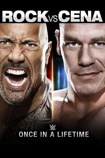 Póster de la película WWE: The Rock vs John Cena: Once in a Lifetime