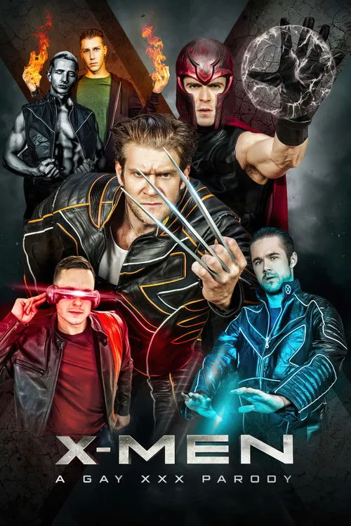 Portada de X-Men : A Gay XXX Parody