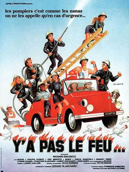 Mouss Zouheyri interpreta a Firefighter en Y'a pas le feu...