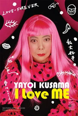 Póster de Yayoi KusamaMe Adoro a Mí Misma