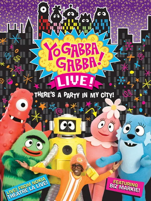 Portada de Yo Gabba Gabba: There's a Party in My City! Live Concert
