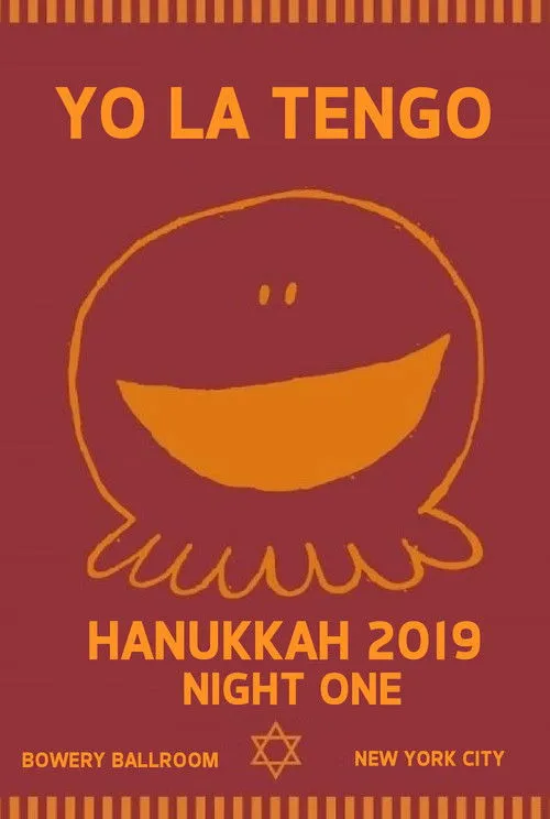 Póster de Yo La Tengo: Hanukkah 2019 - Night One