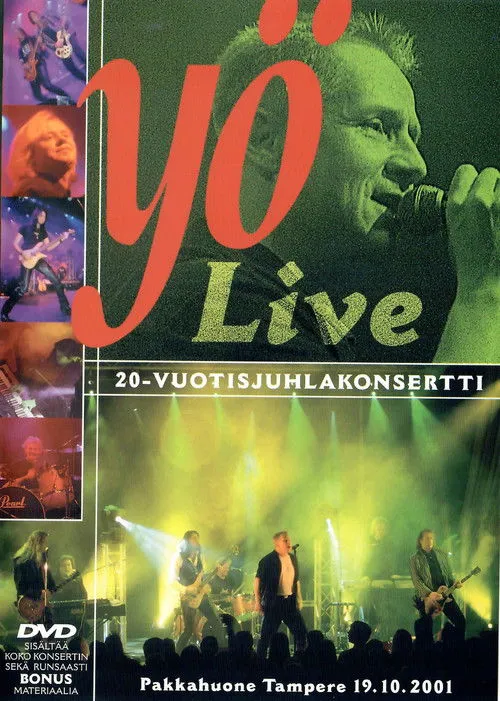 Póster de la película Yö Live – 20-vuotisjuhlakonsertti