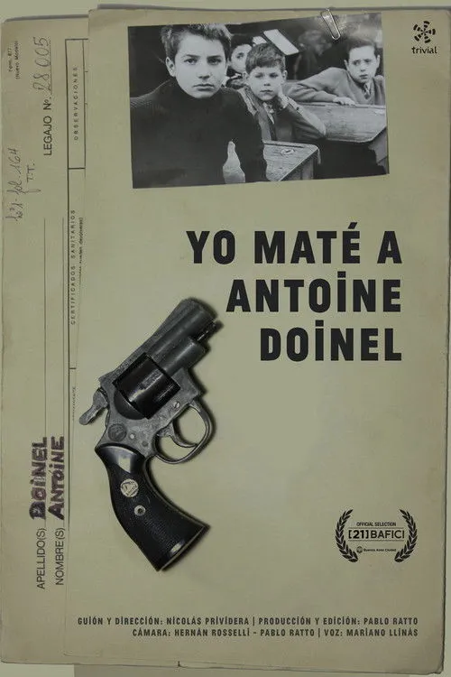 Portada de Yo maté a Antoine Doinel