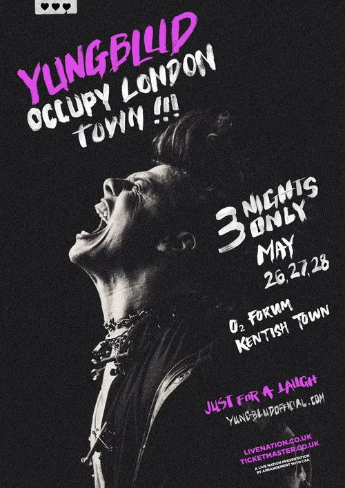 YUNGBLUD interpreta a YUNGBLUD en YUNGBLUD LIVE AT BRIXTON ACADEMY