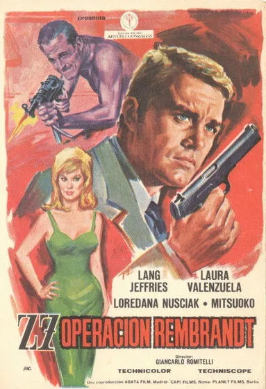 Póster de la película Z-7, operación Rembrandt