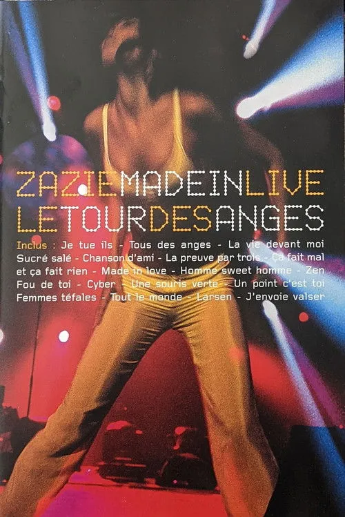 Póster de Zazie : Made in Live - Le Tour des anges
