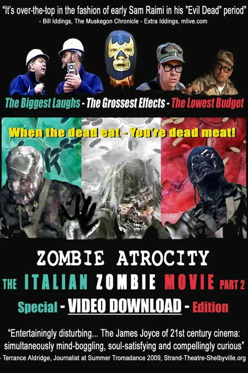 Póster de Zombie Atrocity: The Italian Zombie Movie - Part 2