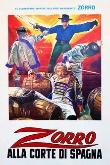 Póster de la película Zorro alla corte di Spagna