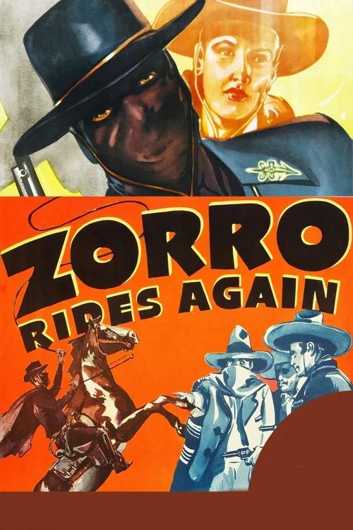 John Carroll interpreta a James Vega/Zorro en Zorro Rides Again