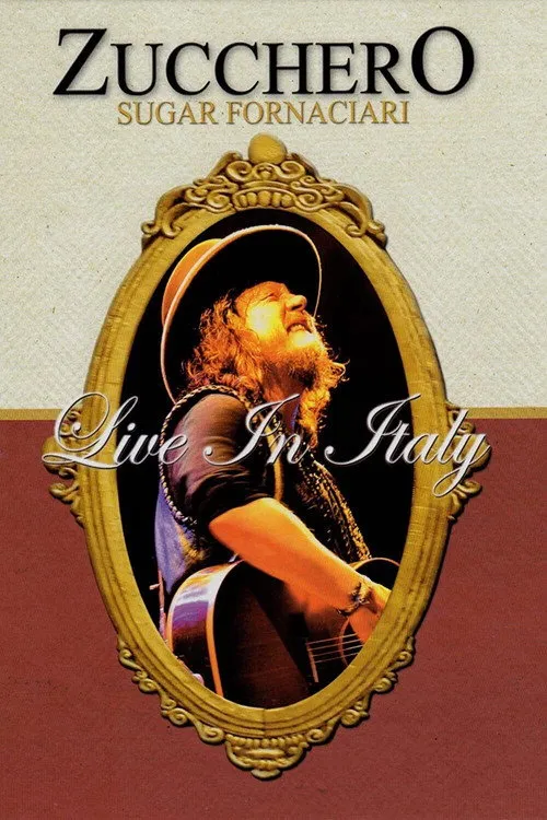Zucchero interpreta a Voce, chitarra acustica, chitarra elettrica, pianoforte en Zucchero - Live in Italy