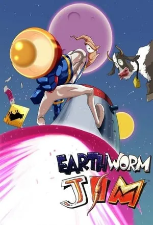 Carátula de Earthworm Jim