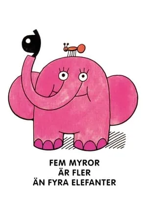 Carátula de Fem myror är fler än fyra elefanter