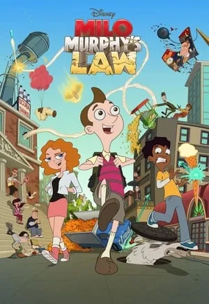 Carátula de La ley de Milo Murphy