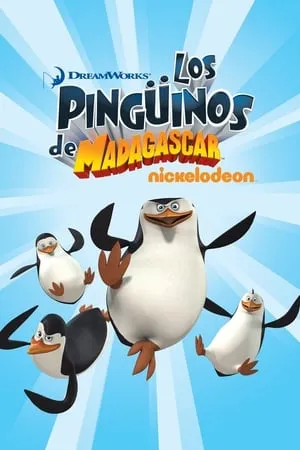 Carátula de Los pingüinos de Madagascar