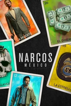 Carátula de Narcos: México