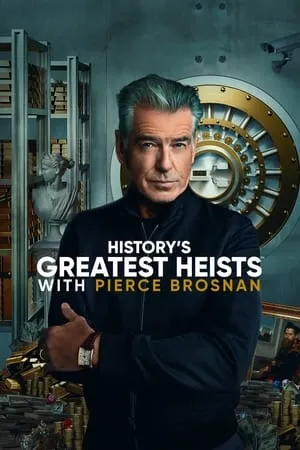 Carátula de Robos históricos con Pierce Brosnan