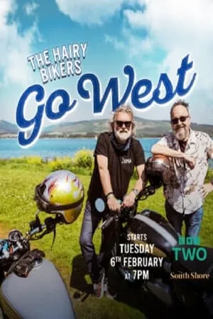 Carátula de The Hairy Bikers Go West